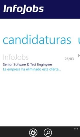 Aplicación Infojobs