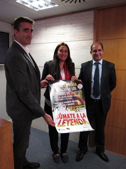 Moreno, Antoñanzas Y Pérez En La Presentación Retransmisiones De España