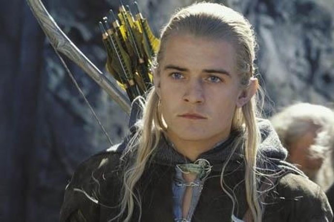 Orlando Bloom en una escena de 'El señor de los anillos'.