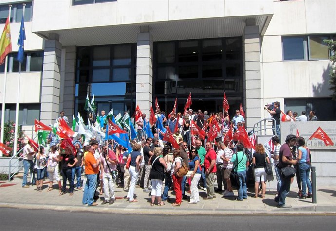 Concentración Delegados Sindicales