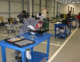 Un Estudiante De Formación Profesional, Durante La Celebración De La Prueba