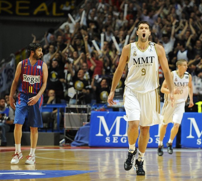 Felipe Reyes Juan Carlos Navarro Real Madrid Barcelona