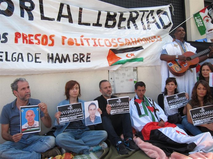 Saharaui En Huelga De Hambre