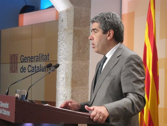 El Portavoz Del Govern De La Generalitat, Francesc Homs