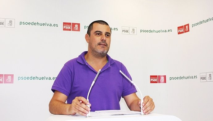 El Secretario De Organización Del PSOE De Huelva, Jesús Ferrera. 