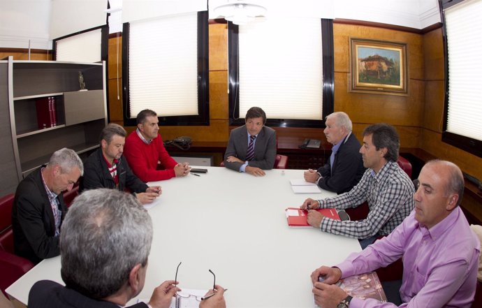 Reunión Del Gobierno De Asturias Con Sindicatos Mineros