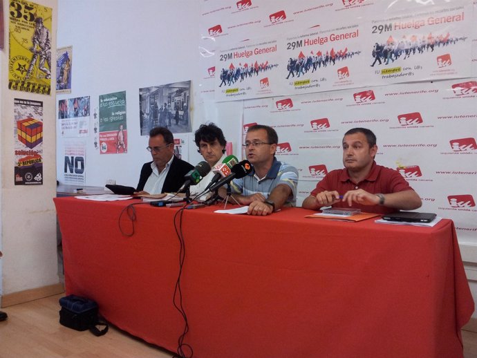 Espinosa, Campos, Trujillo Y Corrales, En Rueda De Prensa
