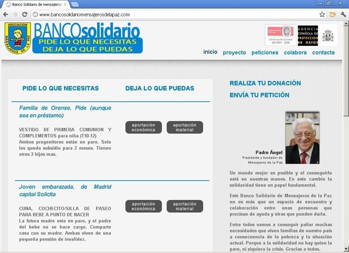 Banco Solidario Mensajeros De La Paz