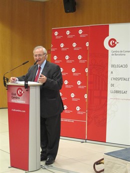 El Presidente De La Cámara De Comercio De Barcelona, Miquel Valls