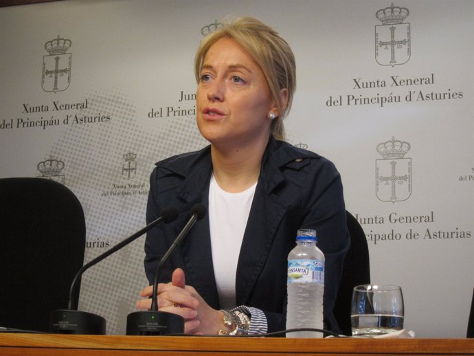 Cristina Coto Duranrte La Rueda De Prensa. 