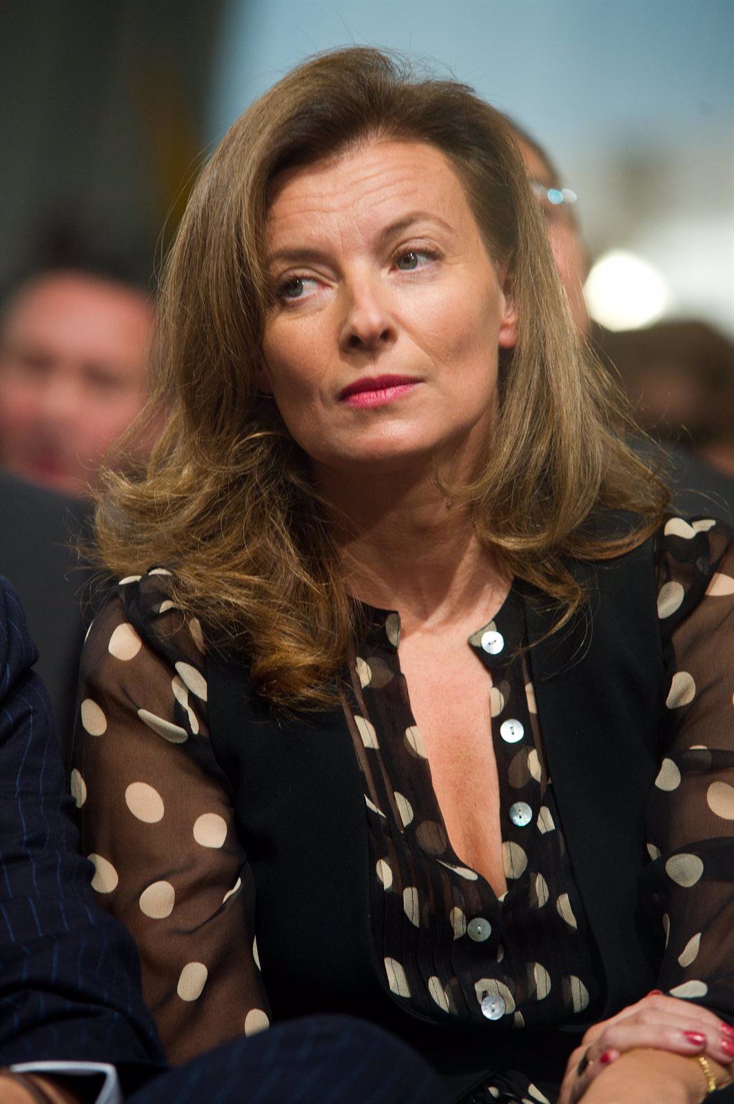 La Primera Dama de Francia Valerie Trierweiler