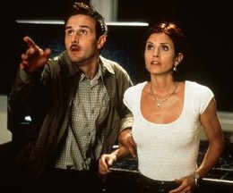 David Arquette y Courteney Cox en una escena de 'Scream 4'