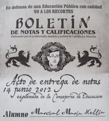 Boletín De Notas De Marín