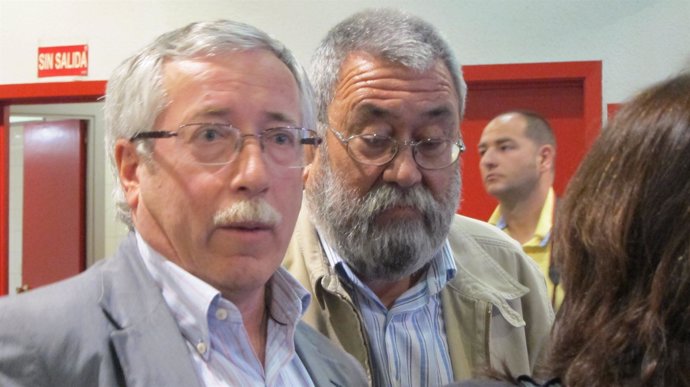Ignacio Fernández Toxo Y Cándido Méndez