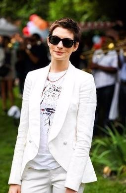 El nuevo look de Anne Hathaway