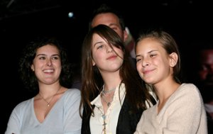 Rumer, Scout y Tallulah Willis