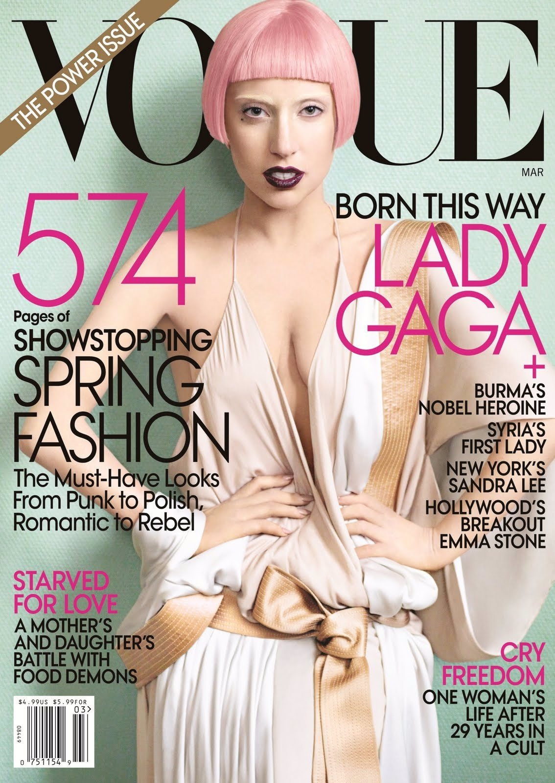Lady Gaga para Vogue