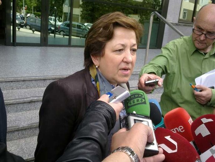 Pilar Farjas Haciendo Declaraciones