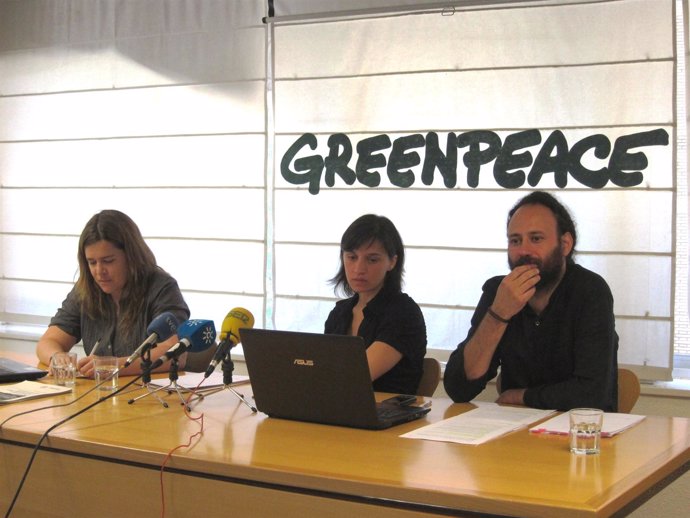 Rueda De Prensa De Greenpeace Sobre El Algarrobico