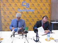 Diputación de Badajoz y Caja Badajoz firman un convenio para la organización de actividades culturales en la provincia