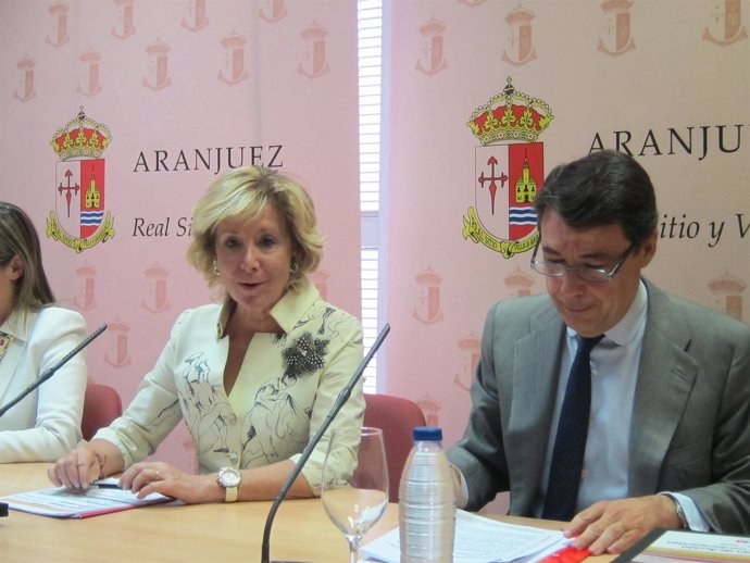 Aguirre Y González En Rueda De Prensa Posterior Al Consejo De Gobierno