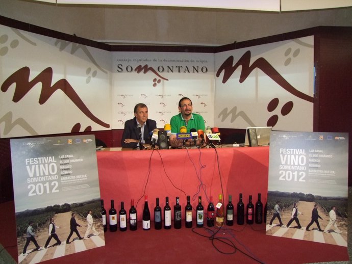 Presentación Del XIII Edición Del Festival 'Vino Somontano'
