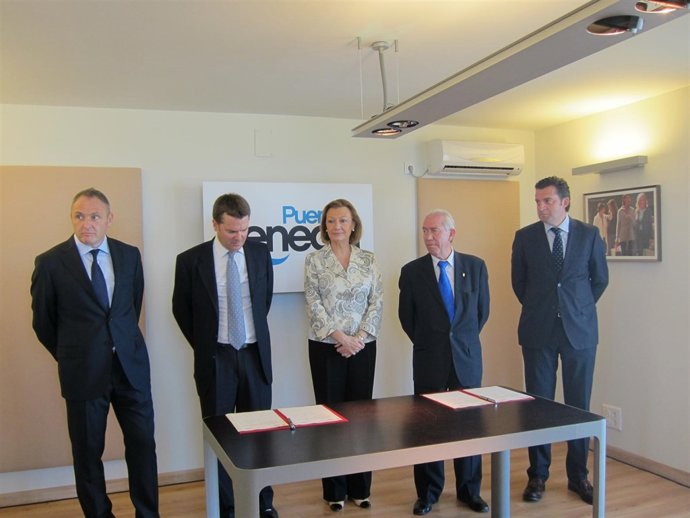 Firma Del Convenio En Puerto Venecia.