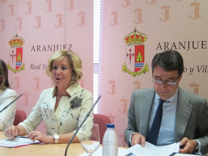 Aguirre Y González En Rueda De Prensa Posterior Al Consejo De Gobierno