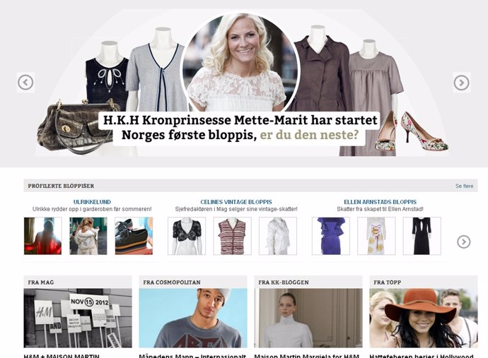 Mette-Marit de Noruega vende parte de su ropa online 
