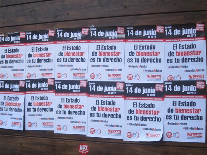 Cartel De La Concentración Del 14 De Junio