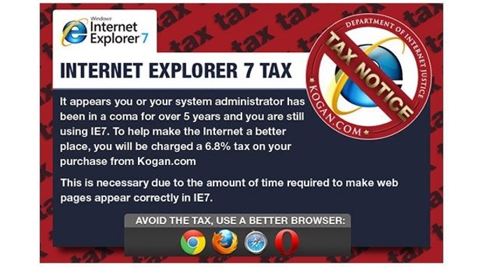 Kogan Tasa A Internet Explorer