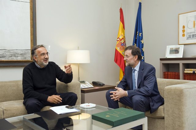 Srgio Marchionne, Presidente De Fiat Industrial, Se Reúne Con Mariano Rajoy 