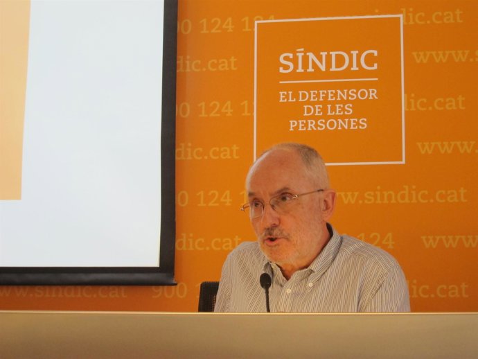 El Síndic De Greuges De Catalunya, Rafael Ribó.