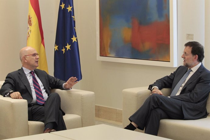 Rajoy Recibe A Duran En La Moncloa