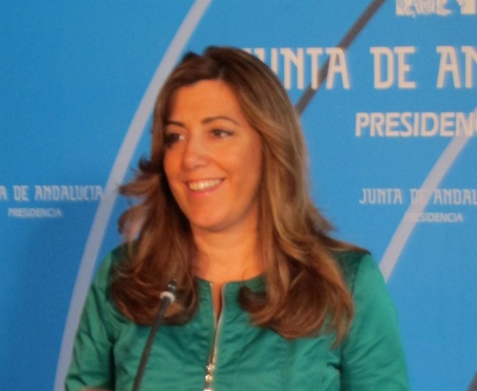 La Consejera De La Presidencia, Susana Díaz, Hoy