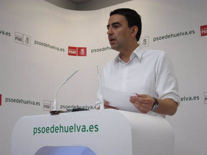 El Portavoz Del PSOE En El Parlamento Andaluz, Mario Jiménez. 