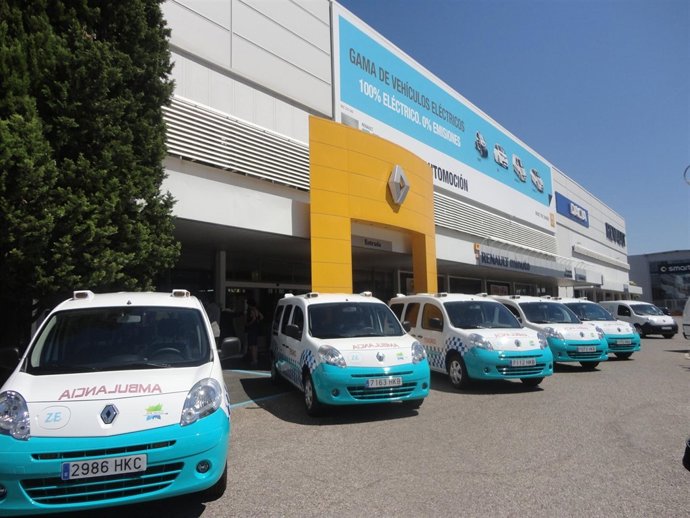 NOTA DE PRENSA: PRIMERA FLOTA DE AMBULACIAS ELECTRICAS DE ESPAÑA