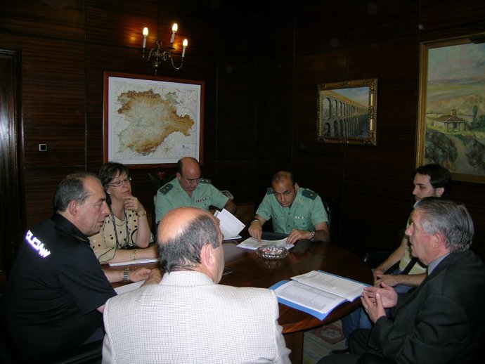 Reunión Mantenida En La Subdelegación Del Gobirno