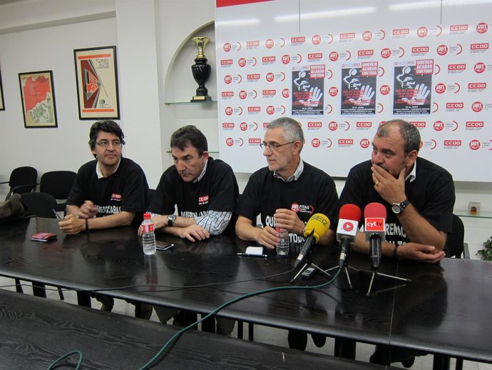 De Izq. A Drcha., Gonzálo Díez, Ángel Hernández, Agustín Prieto Y Manuel López