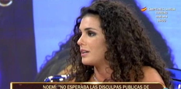Noemí, de 'Gran Hermano 12+1, en 'Sálvame Deluxe' 