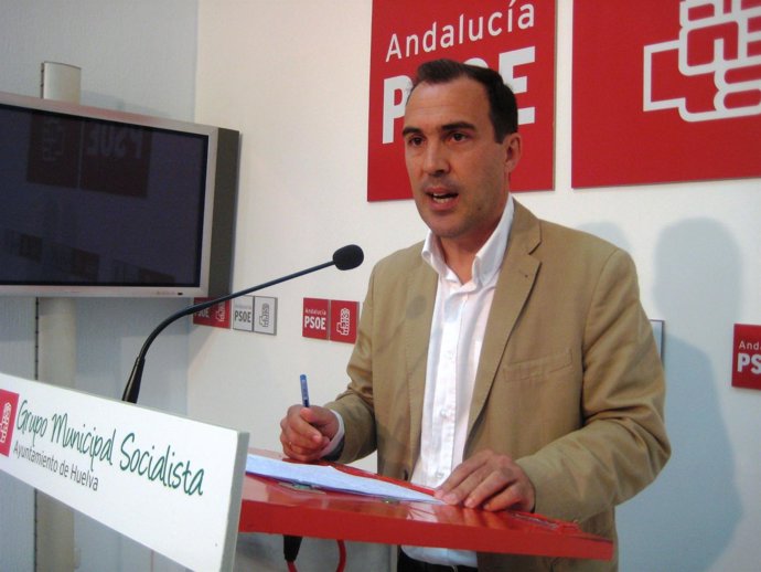 El Viceportavoz Del GMS En El Ayuntamiento, Miguel Ángel Mejías. 