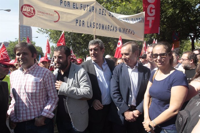 Protestas En Defensa Del Carbón