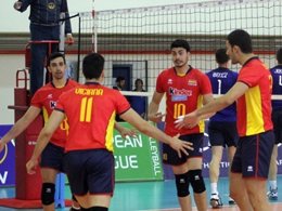 España Gana A Dinamarca Con Facilidad En La Liga Europea De Voleibol