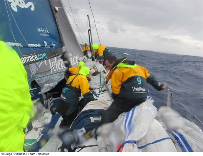 Iker Martinez Signorini Team Telefonica Volvo Ocean Race