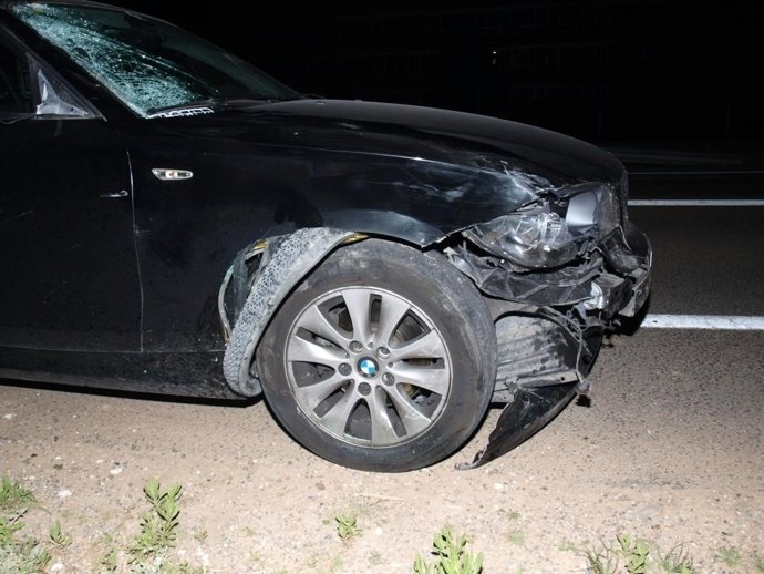 Imagen Del Coche Implicado En El Accidente.   