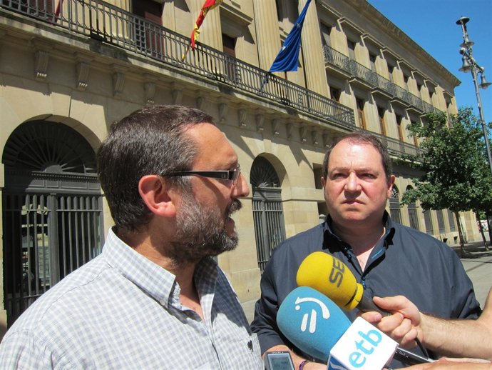 Txelui Moreno Y Pernando Barrena, De La Izquierda Abertzale.