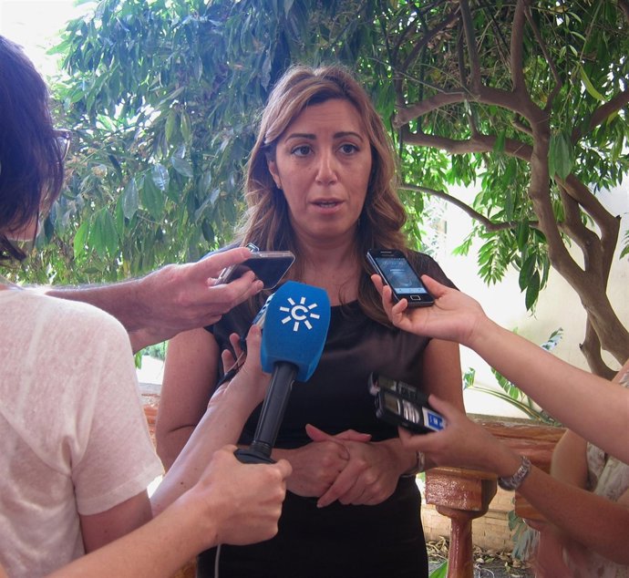 La consejera de Presidencia e Igualdad, Susana Díaz