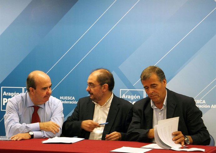 Gaspar Zarrías, Javier Lambán Y Antonio Cosculluela