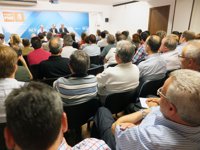 Lambán dice que posibles apoyos de senadores de PP y PAR a la enmienda a la minería "son gestos de cara a la galería"