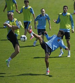 La Selección Española Se Entrena En Gniewino